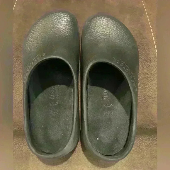 Birkenstock Profi Birki Slip-On Work Clog, Black, Size 39 US 9 - Picture 2 of 8